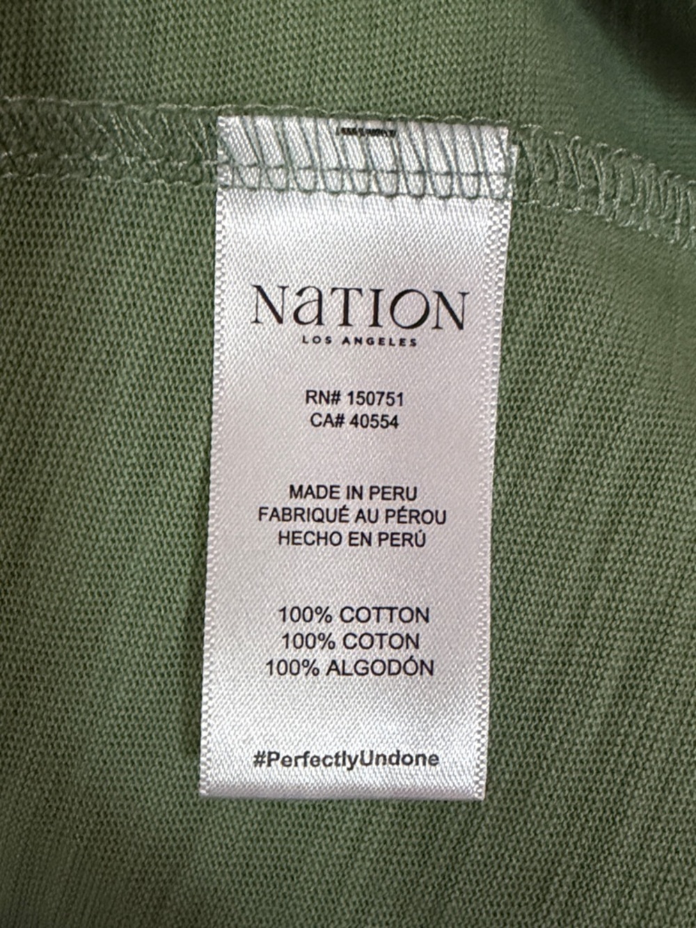 Nation LTD Green Ruched Front Midi Dress Sleeveless Cotton Flattering Fit - Picture 3 of 6